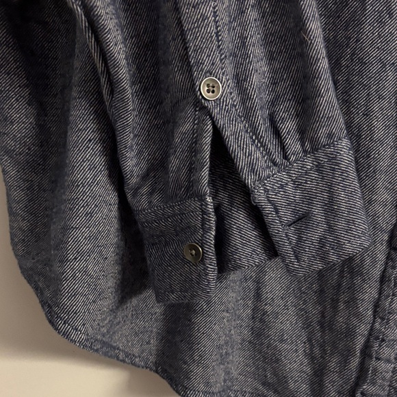 Size Large Aerie Flannel Boyfriend Shirt - Picture 3 of 5